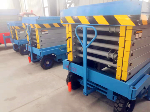 盛金機械闡述四柱式升降機在操作上的注意事項(圖2) \